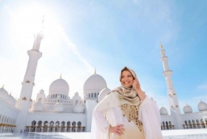 Au départ de Dubaï : Excursion d'une journée à Abu Dhabi avec le Louvre et la Mosquée