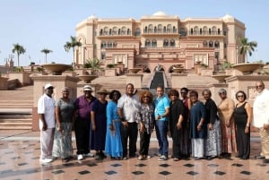 De Dubai: visita à Grande Mesquita de Abu Dhabi e opção de parque temático