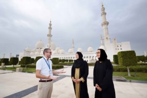 From Dubai: Full Day City Tour, Grand Mosque, Qasr Al Watan