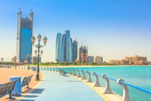 From Dubai: Abu Dhabi Grand Mosque Visit & Theme Park Option