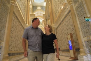 From Dubai: Abu Dhabi Sheikh Zayed Mosque and Qasr Al Watan