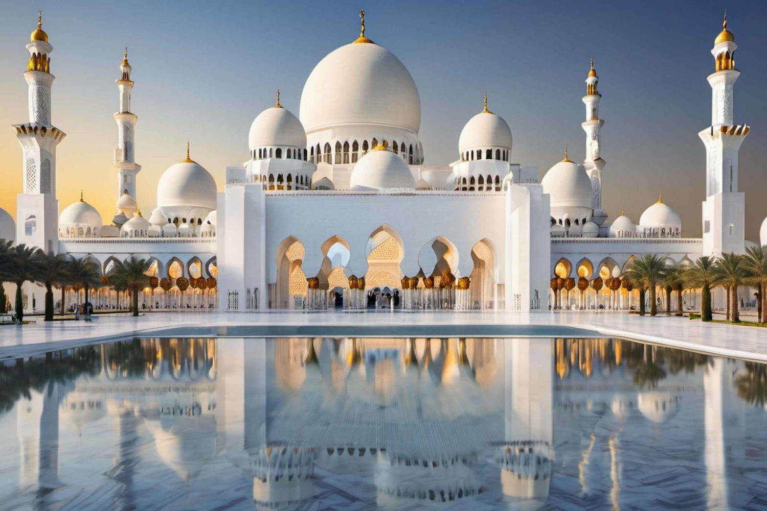 Från Dubai: Abu Dhabi Sheikh Zayed-moskén heldagsutflykt