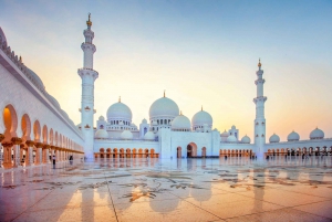 Z Dubaju: Abu Dhabi Sheikh Zayed Mosque Tour z przewodnikiem