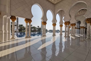 De Dubai: Excursão diurna para grupos pequenos em Abu Dhabi com almoço
