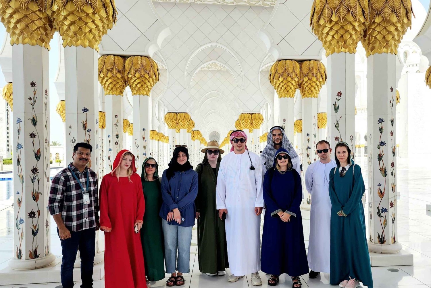 Z Dubaju: Combo Abu Dhabi Grand Mosque & Dubai City Tour