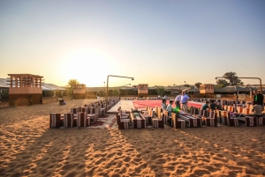 Vanuit Dubai: Woestijnsafari, BBQ, Quad rijden, Shisha & drankjes