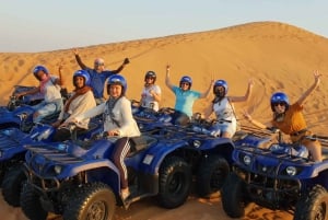 From Dubai: Morning ATV Quad Biking Desert Safari Adventure