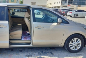 Vanuit Dubai: Privéchauffeursdienst voor Dubai of Abu Dhabi