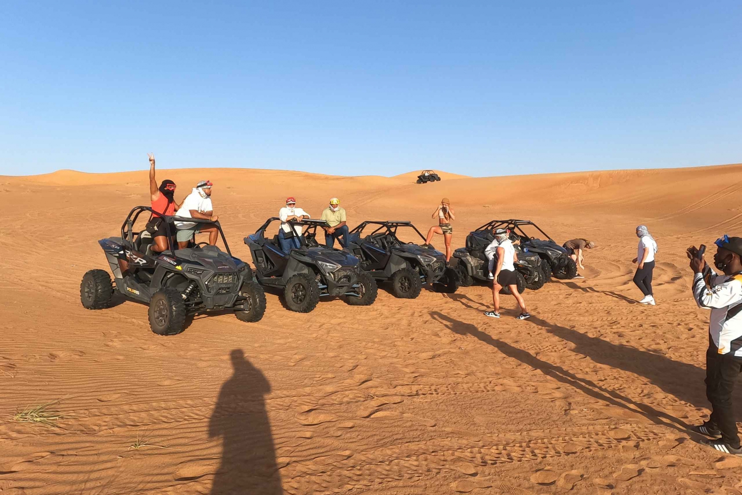 From Dubai: Private Desert Red Sant Dunes Buggy Rental