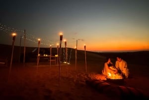 Fra Dubai: Privat middag i sanddynene i Mleiha