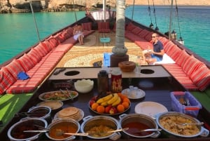 From Dubai-RAK: Khasab Cruise -Dolphin Watching & Snorkeling