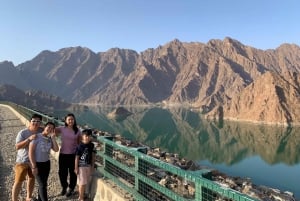 De Dubai/Sharjah: Excursão privada de um dia ao Hatta Wadi Hub