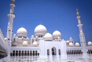 From Dubai: Sheikh Grand Zayed Mosque & Ferrari World Entry