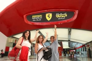 From Dubai: Sheikh Grand Zayed Mosque & Ferrari World Entry