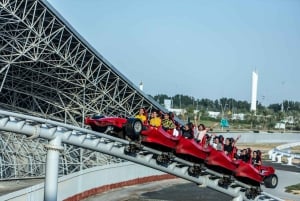 From Dubai: Sheikh Grand Zayed Mosque & Ferrari World Entry