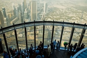 Dubai: City Tour with Burj Khalifa and Underwater Zoo Ticket