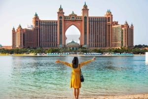 ドバイ：ブルジュ・ハリファと水中動物園のチケット付き市内ツアー