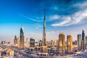 Dubai: City Tour with Burj Khalifa and Underwater Zoo Ticket