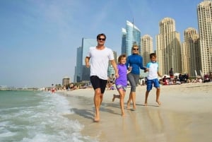 ドバイ：ブルジュ・ハリファと水中動物園のチケット付き市内ツアー