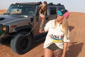 Golden Sands & Glamour: Hummer Safari with Photoshoot