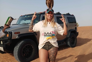 Golden Sands & Glamour: Hummer Safari with Photoshoot