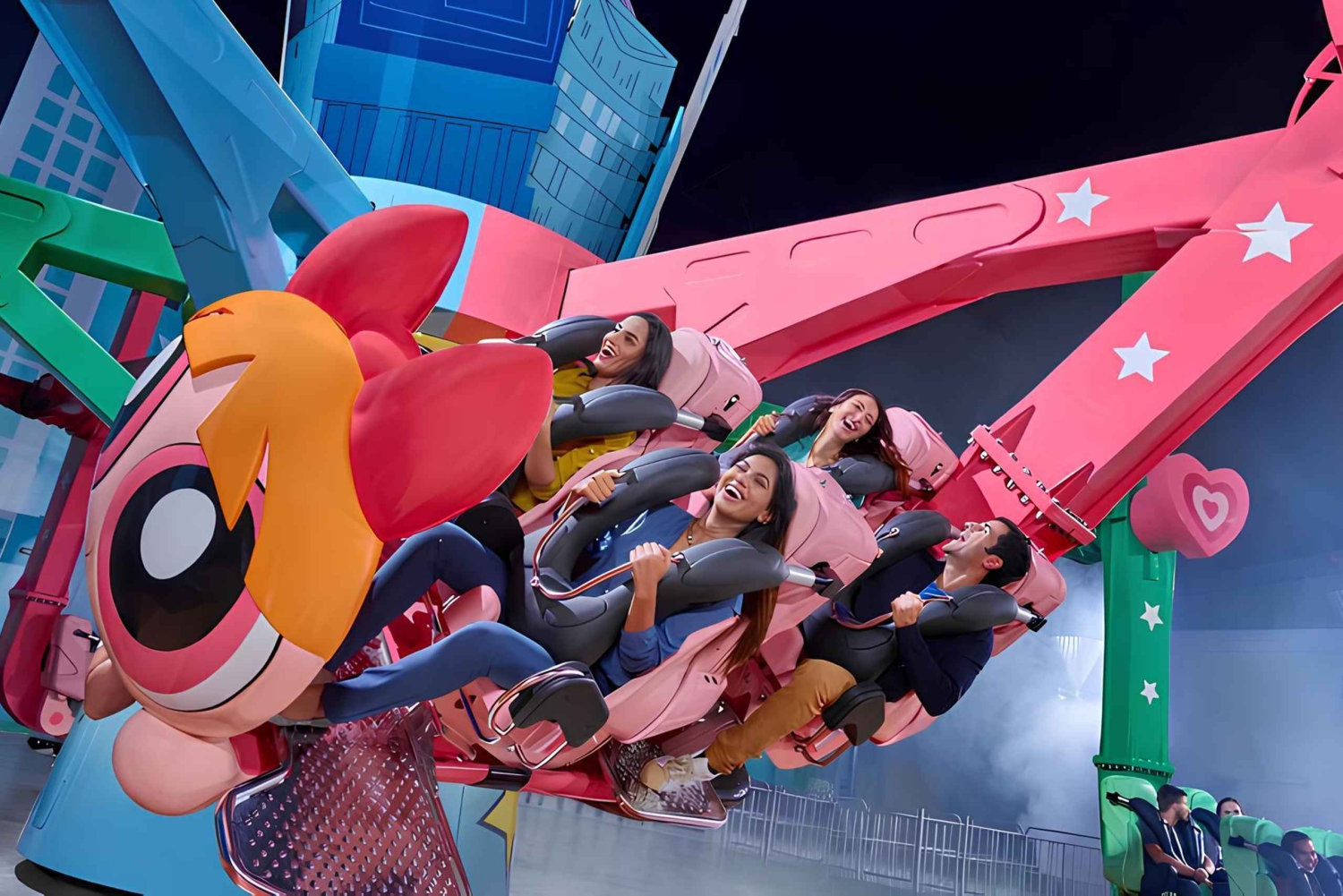 Biglietto d'ingresso per i Mondi dell'Avventura IMG con trasferimenti in hotel