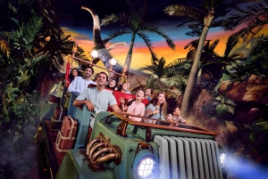 Biglietto d'ingresso per i Mondi dell'Avventura IMG con trasferimenti in hotel