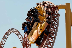 Biglietto d'ingresso per i Mondi dell'Avventura IMG con trasferimenti in hotel