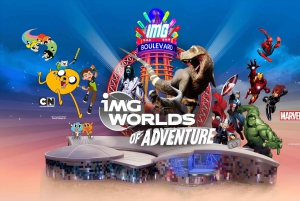 Biglietto d'ingresso per i Mondi dell'Avventura IMG con trasferimenti in hotel