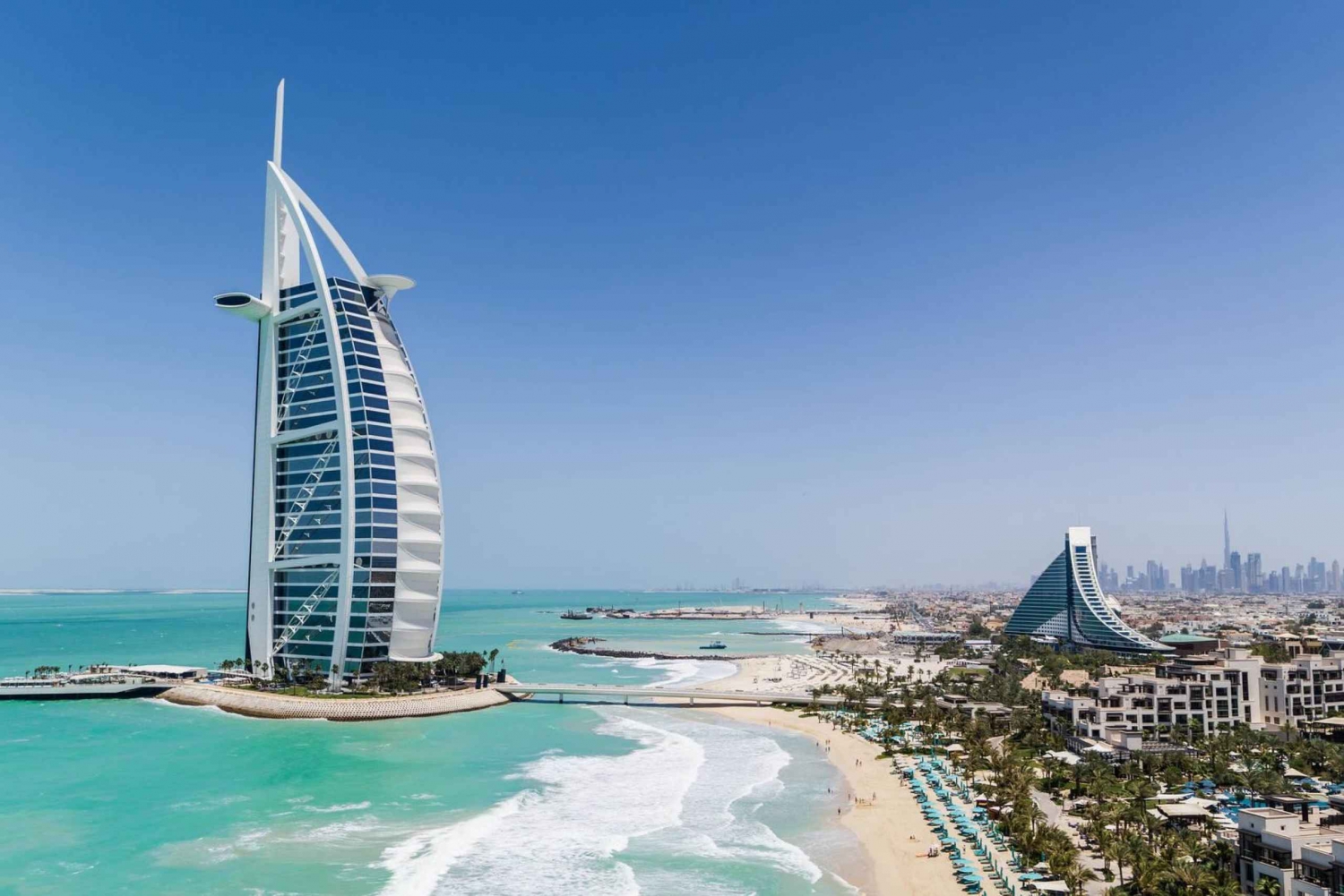 Inside Burj Al-Arab Stadsrondleiding met Oud Dubai - privétour