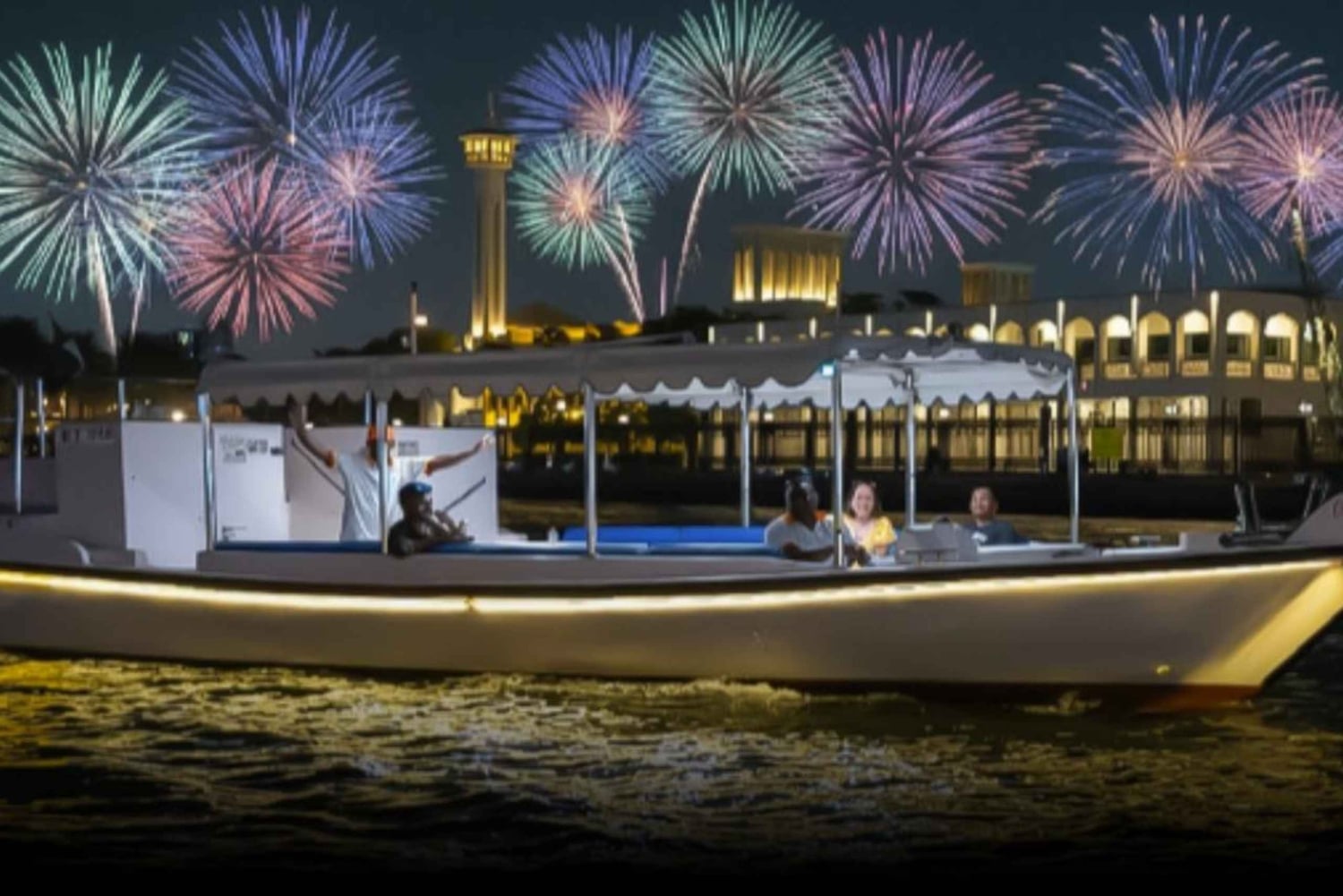 Jaddaf: Nytårsaftens fyrværkerikrydstogt 2026