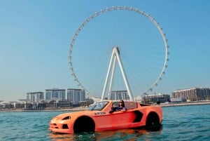 Jetcar-opplevelse med ikonisk utsikt over Burj Al Arab i Dubai