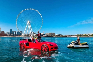 Jetcar-opplevelse med ikonisk utsikt over Burj Al Arab i Dubai