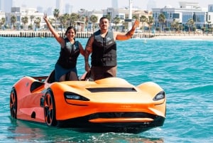 Jetcar-opplevelse med ikonisk utsikt over Burj Al Arab i Dubai