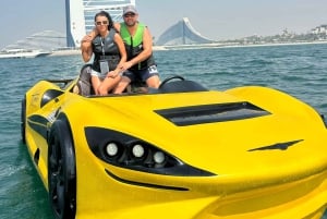 Jetcar-opplevelse med ikonisk utsikt over Burj Al Arab i Dubai
