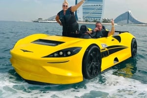Jetcar-ervaring met iconisch uitzicht op de Burj Al Arab in Dubai