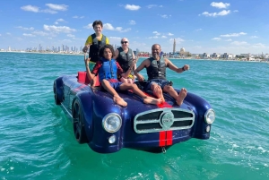 Experiência Jet Car com vistas icónicas do Burj Al Arab no Dubai