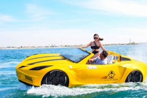 Experiência Jet Car com vistas icónicas do Burj Al Arab no Dubai