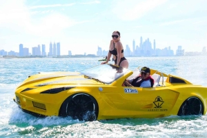 Experiência Jet Car com vistas icónicas do Burj Al Arab no Dubai