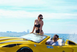 Experiência Jet Car com vistas icónicas do Burj Al Arab no Dubai