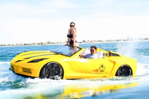 Experiência Jet Car com vistas icónicas do Burj Al Arab no Dubai