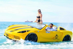 Experiência Jet Car com vistas icónicas do Burj Al Arab no Dubai