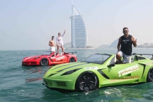 Dubaï : Le Burj Al Arab et l'Atlantis Palm à bord d'un jet car