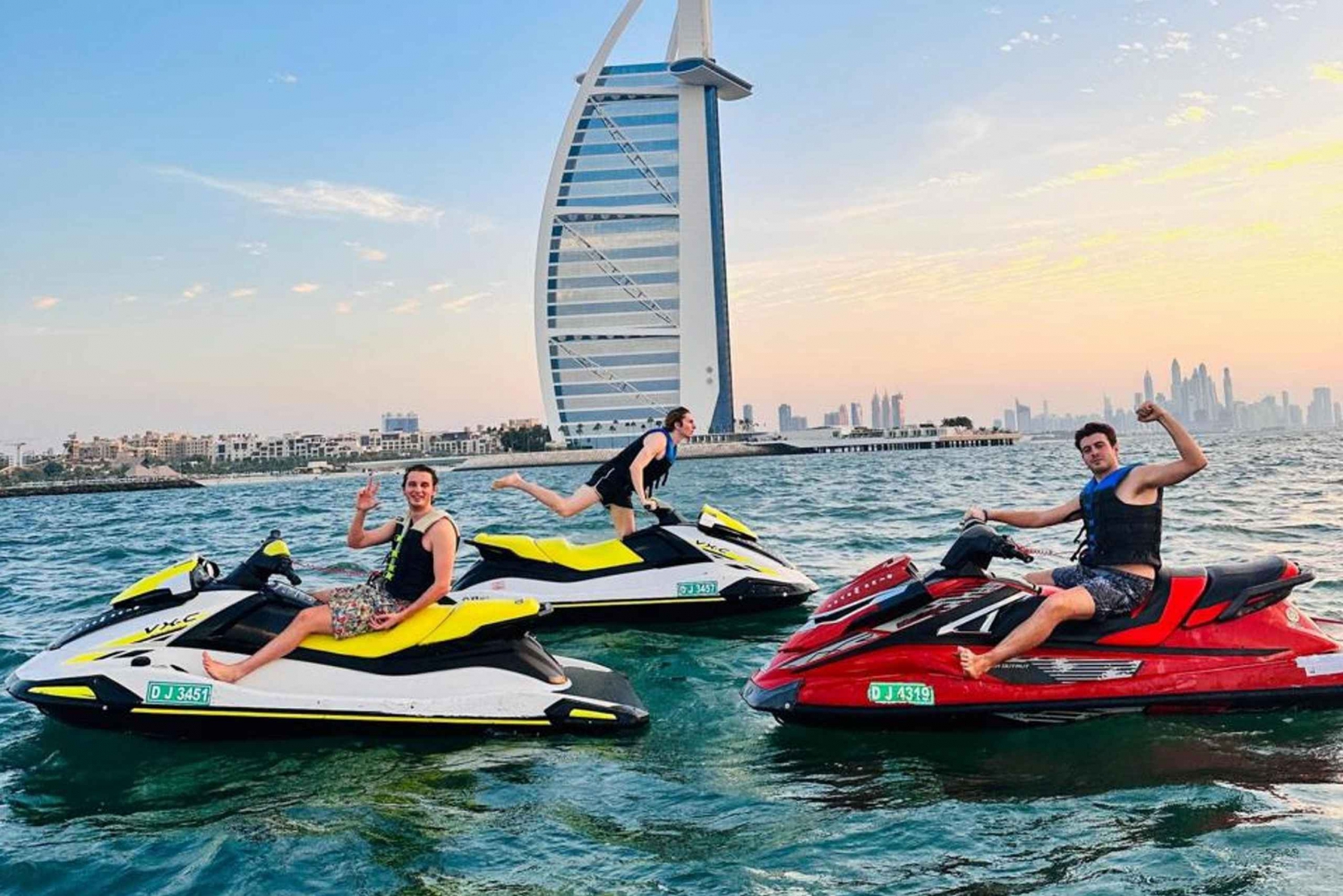Dubaï : Tour en jet ski avec photos