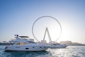 Luxury Dubai Marina Yacht Cruise with Meals & Drinks