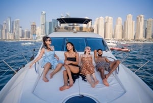 Luxury Dubai Marina Yacht Cruise with Meals & Drinks