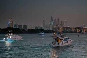 Luxury Dubai Marina Yacht Cruise with Meals & Drinks