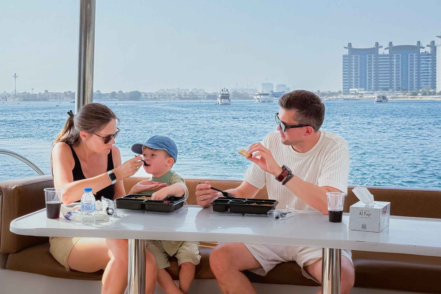 Luxury Dubai Yacht Cruise: Palm Jumeirah to Burj Al Arab