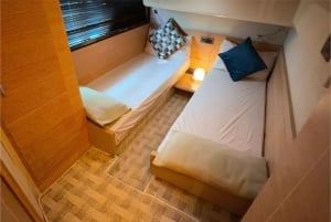 豪華プライベートヨットツアー体験（ソフトドリンク付） 52ft