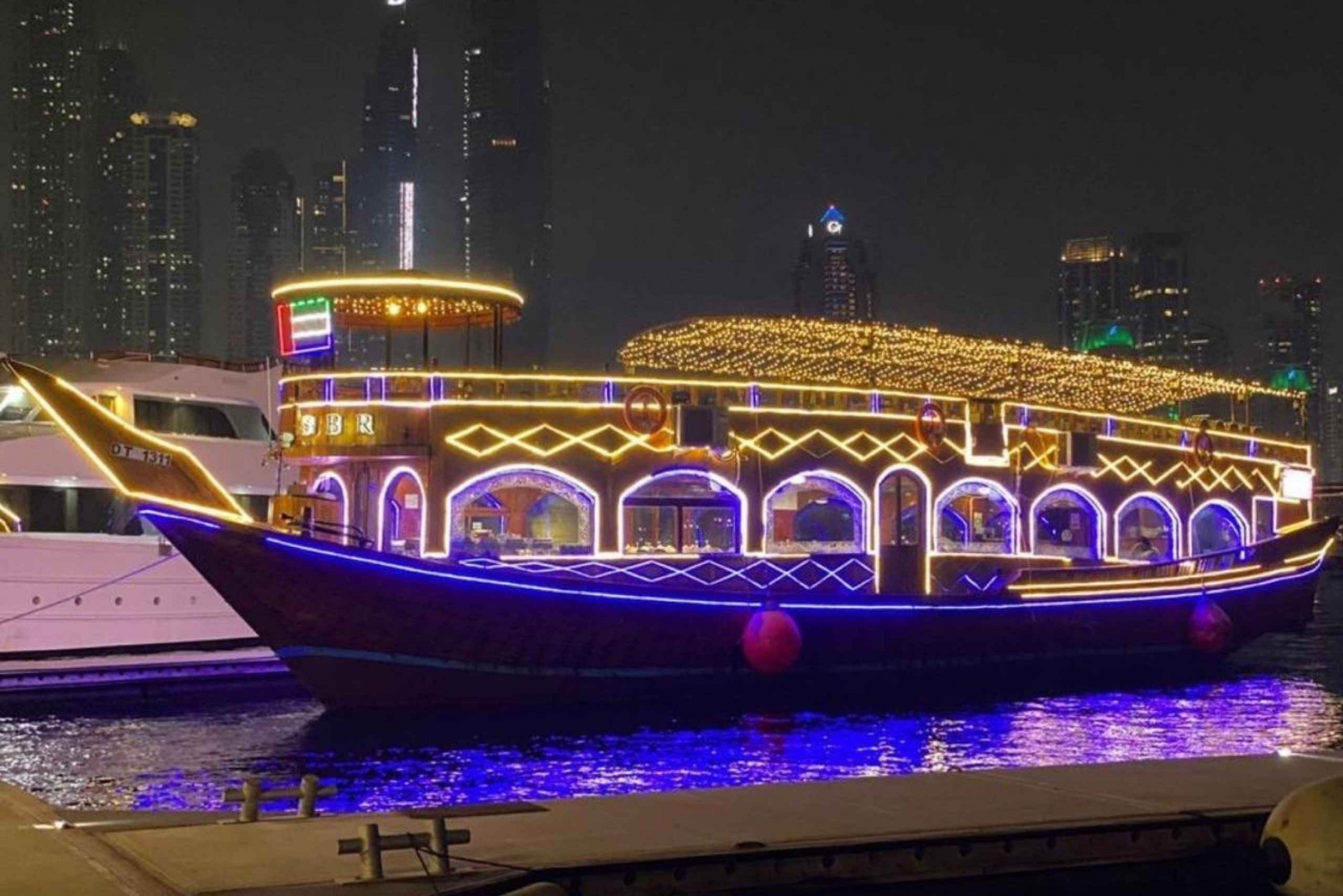 Marina Dhow Cruise Dinner with Live shows